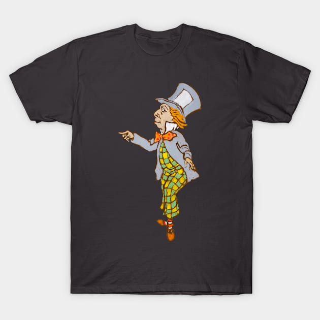 Businessman - Lewis Carroll Design T-Shirt by KargacinArt